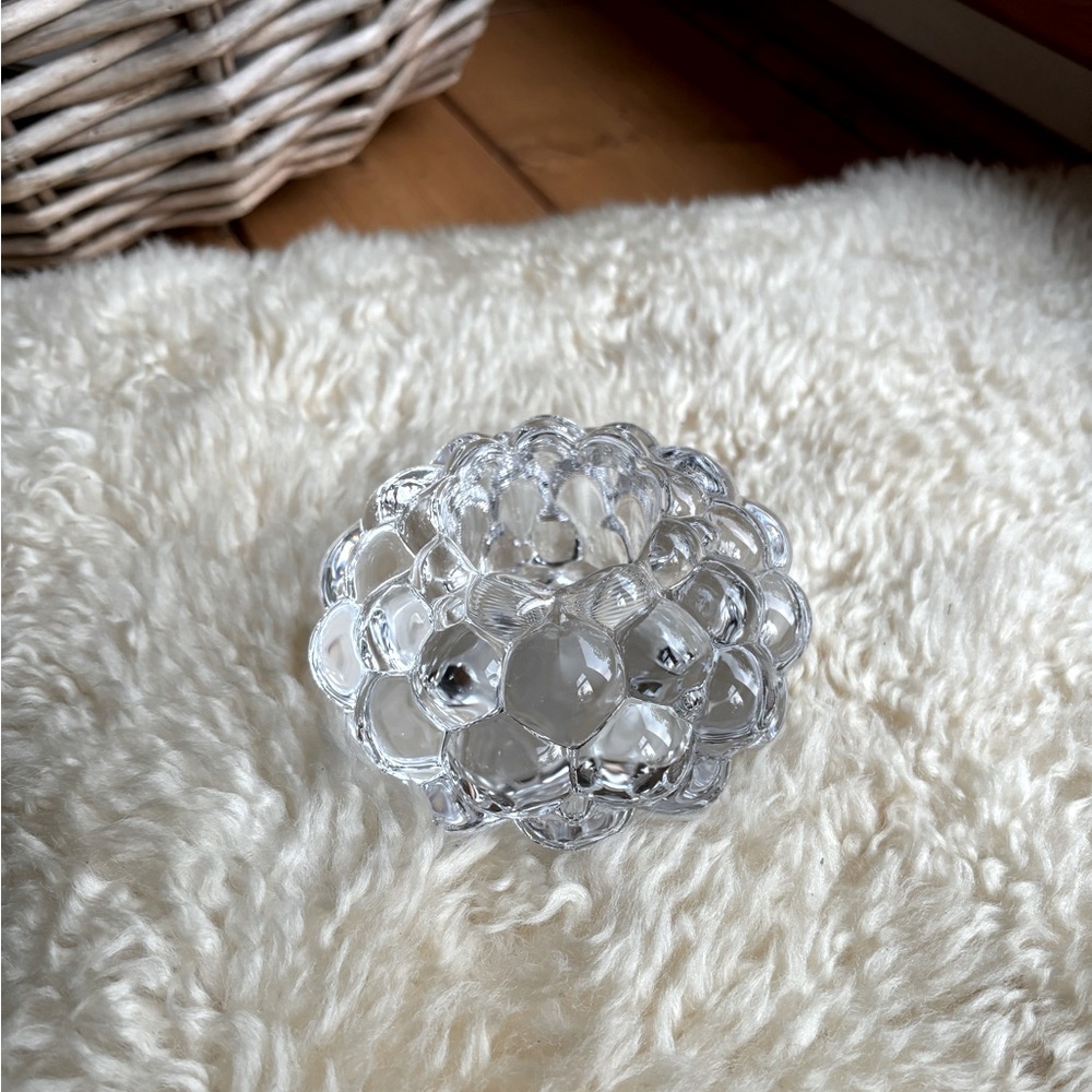 Vintage Orefors Swedish Crystal Votive